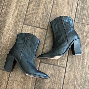 Free People Barclay Western Ankle Boots Size 9 / 39